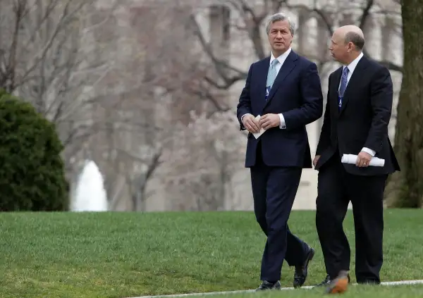 Obama Meets With Heads Of Major U.S. Banks At White House