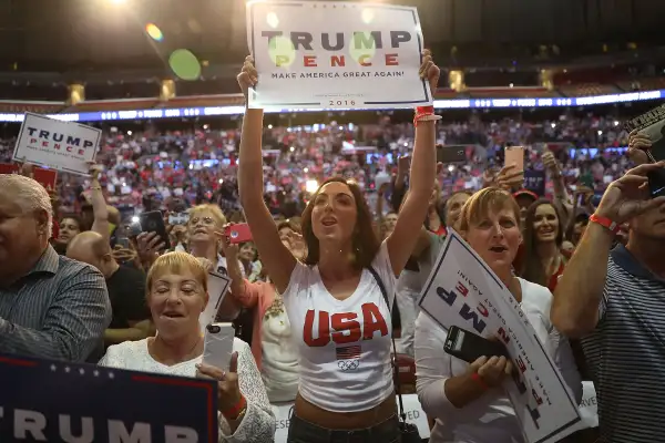 Donald Trump Campaigns In Fort Lauderdale