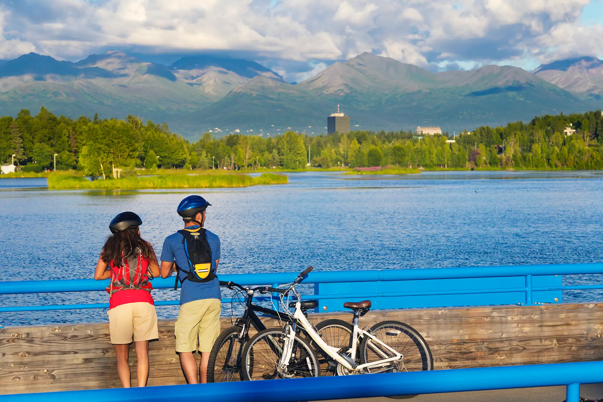 Anchorage, Alaska. The Alaska Native Heritage Center is a staple in the Anchorage community, hosting events like the Indigenous World Film Festival and Iditarod Day, which celebrates the state's famous dog sled race.