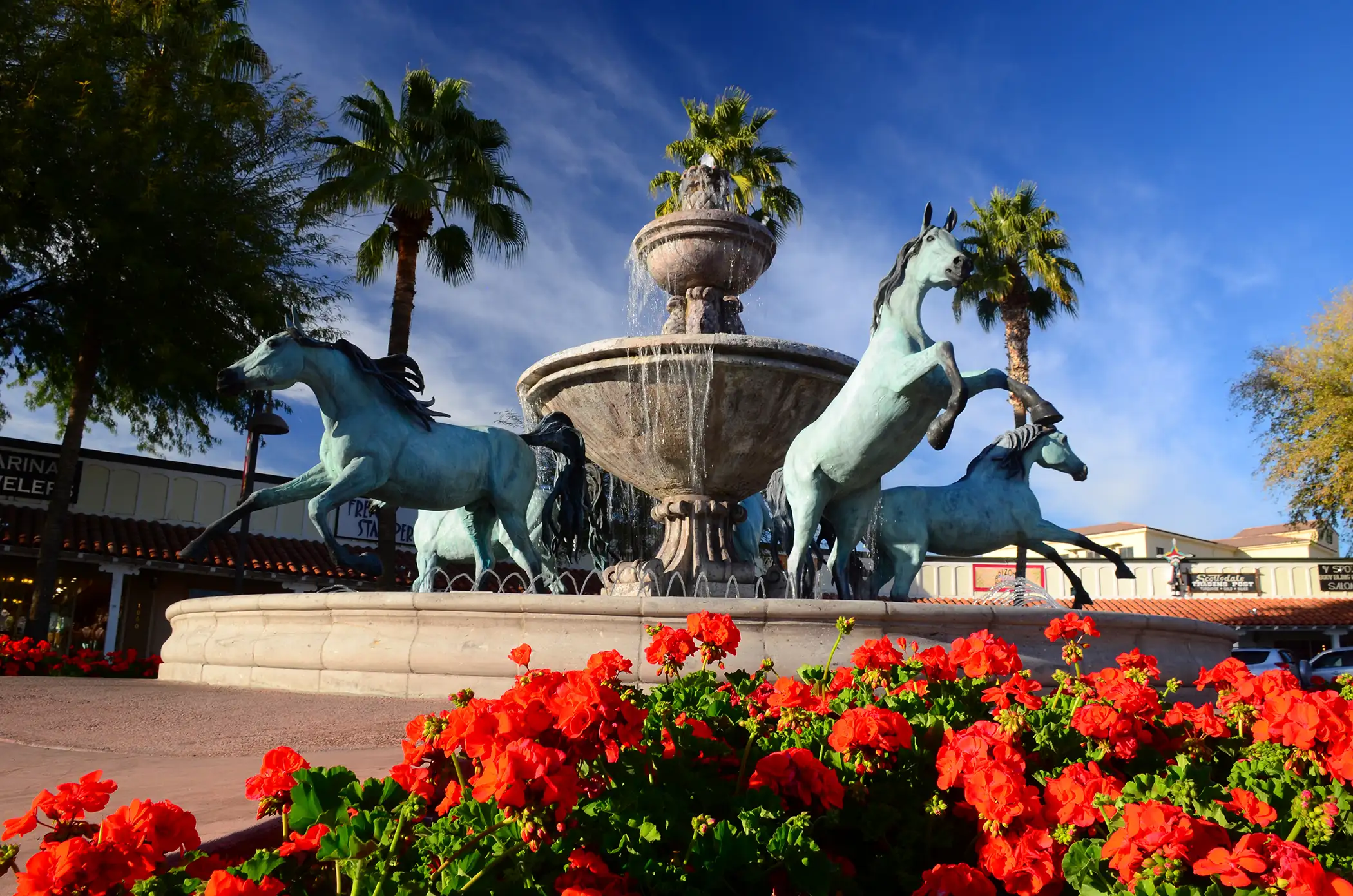 Scottsdale, Arizona. Before you move here, be sure you love golf, spas, and a hot, sunny desert climate. These days, high-end restaurants, bars, galleries and shops are also plentiful around town.