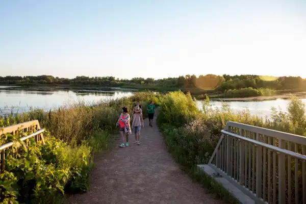 Purgatory Creek Park in Eden Prairie, Minnesota, on Aug 6, 2016.