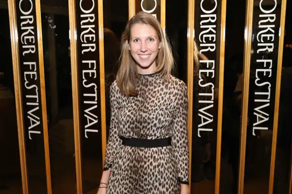 Staff writer, New Yorker, Sarah Stillman attends the 2015 New Yorker Festival Wrap Party hosted by David Remnick at the top of the Standard Hotel, 848 Washington Street, on October 3, 2015 in New York City.