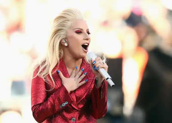 Lady Gaga Sings The National Anthem At Super Bowl 50