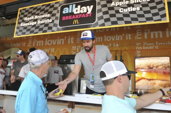 McDonald's Serves Up All Day Breakfast at the DAYTONA 500