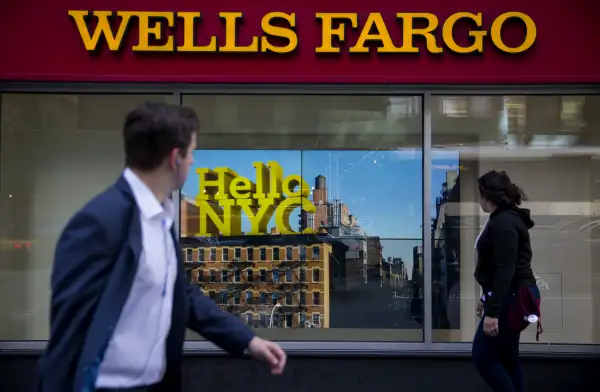 A Wells Fargo &amp; Co. Bank Branch Ahead Of Earnings Figures