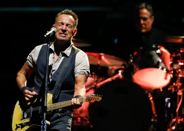 Bruce Springsteen In Concert At Gillette Stadium