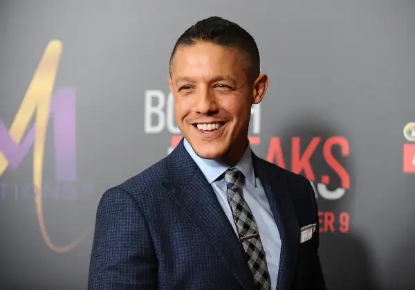 Actor Theo Rossi attends the premiere of  When the Bough Breaks  at Regal LA Live Stadium 14 on August 28, 2016 in Los Angeles, California.