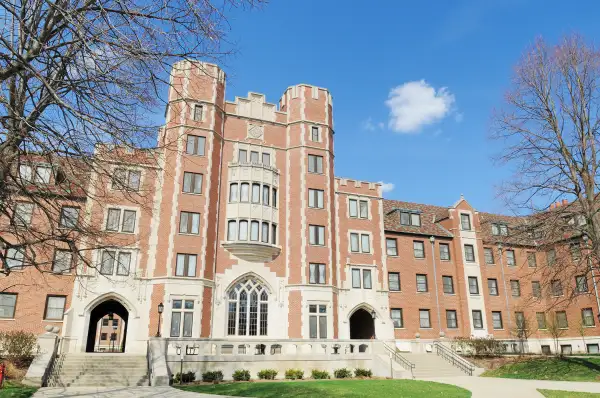 Cary Quadrangle at Purdue University in Indiana.