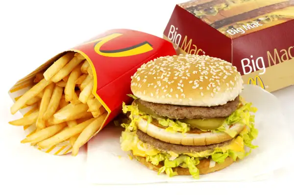 Mcdonalds Big Mac meal