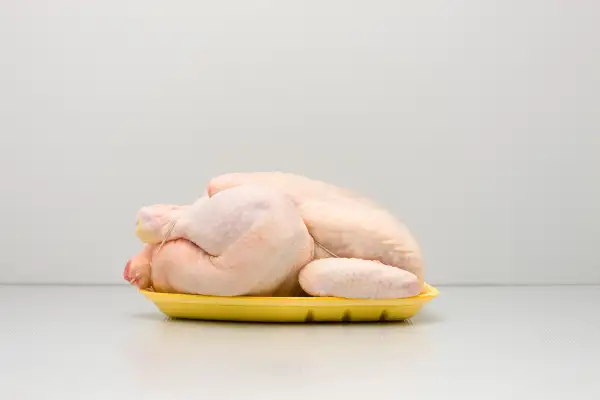 Raw chicken