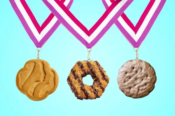 GIrl Scout Cookie Medals