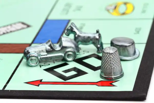 monopoly thimble voted off the gameboard