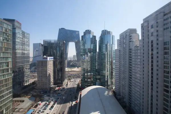 view of Beijing,CBD skline