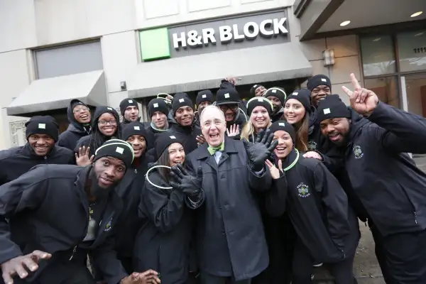 H&R Block's real-life tax pro and spokesperson, Richard Gartland at an H&R Block location in Chicago, Friday, January 15, 2016.