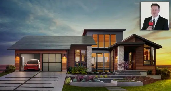 Tesla solar roof and Elon Musk
