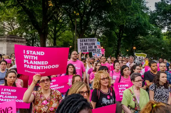 Planned Parenthood organized #PinkOut Day, in an effort to