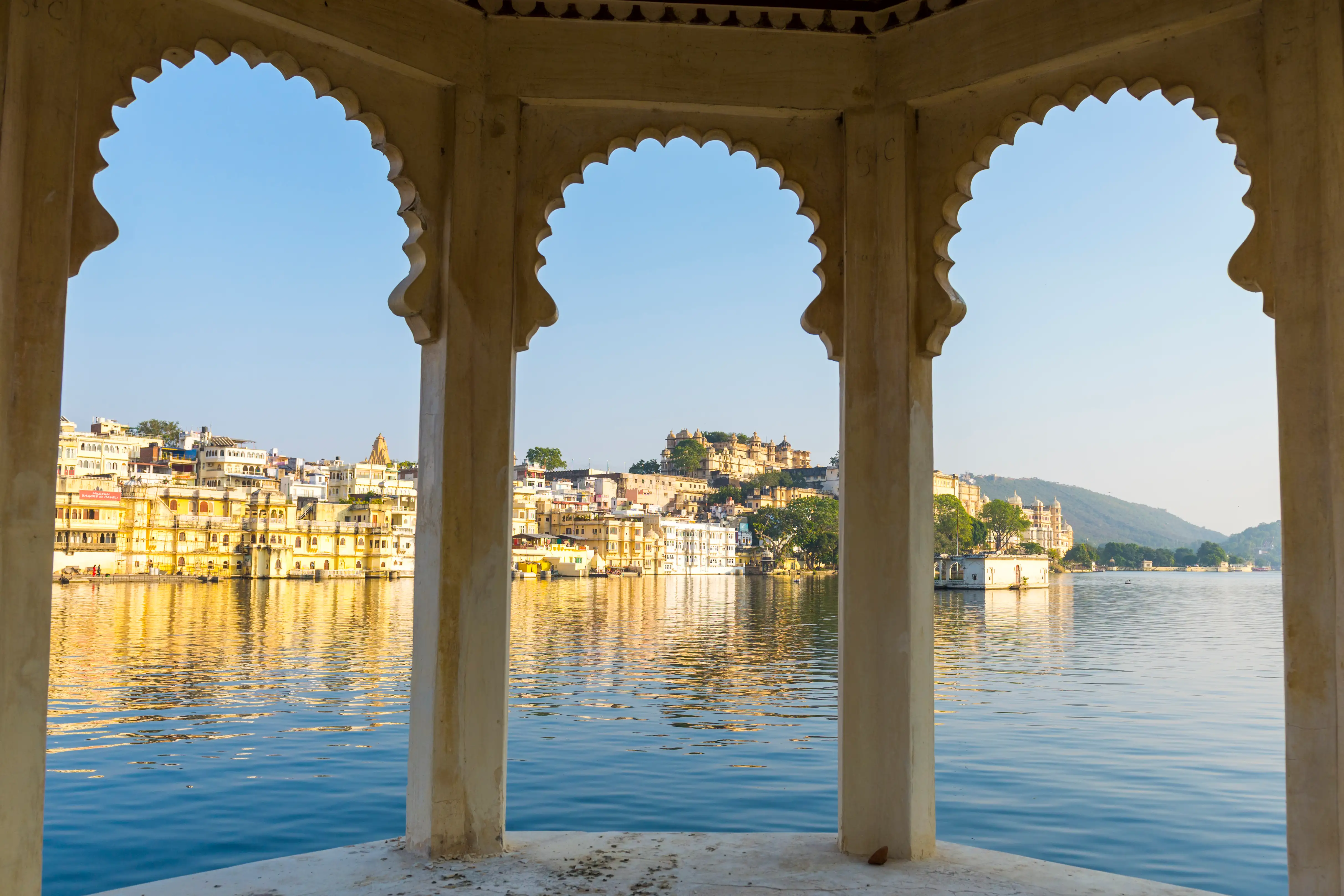 Lake Pichola in Udaipur, Rajasthan, India