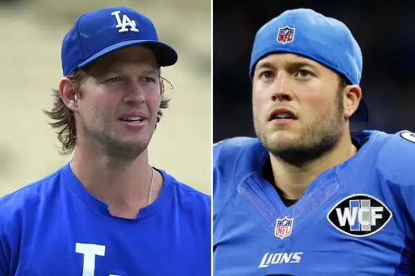 Clayton Kershaw and Matthew Stafford.