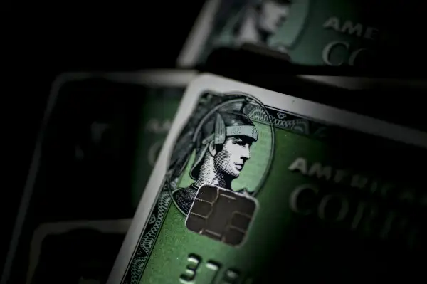 American Express Credit Card Illustrations After Posting Third-Quarter Profit