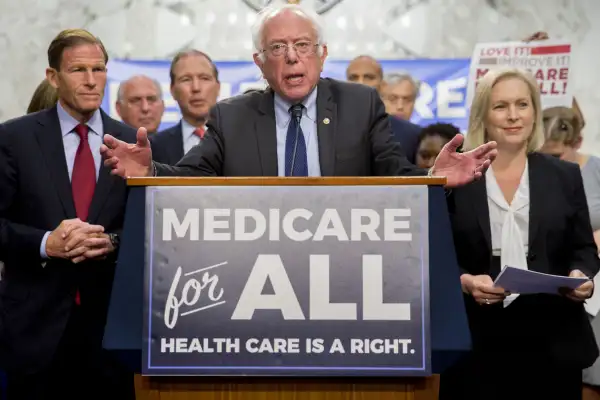 Senator Bernie Sanders And Democratic Senate Co-Sponsors Introduce Medicare For All Bill