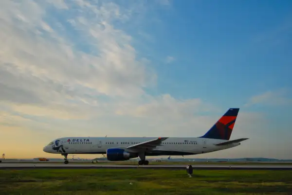 USA - Transportation - Delta Airplane with New Logo