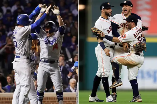 Dogers and Astros will face off in the World Series