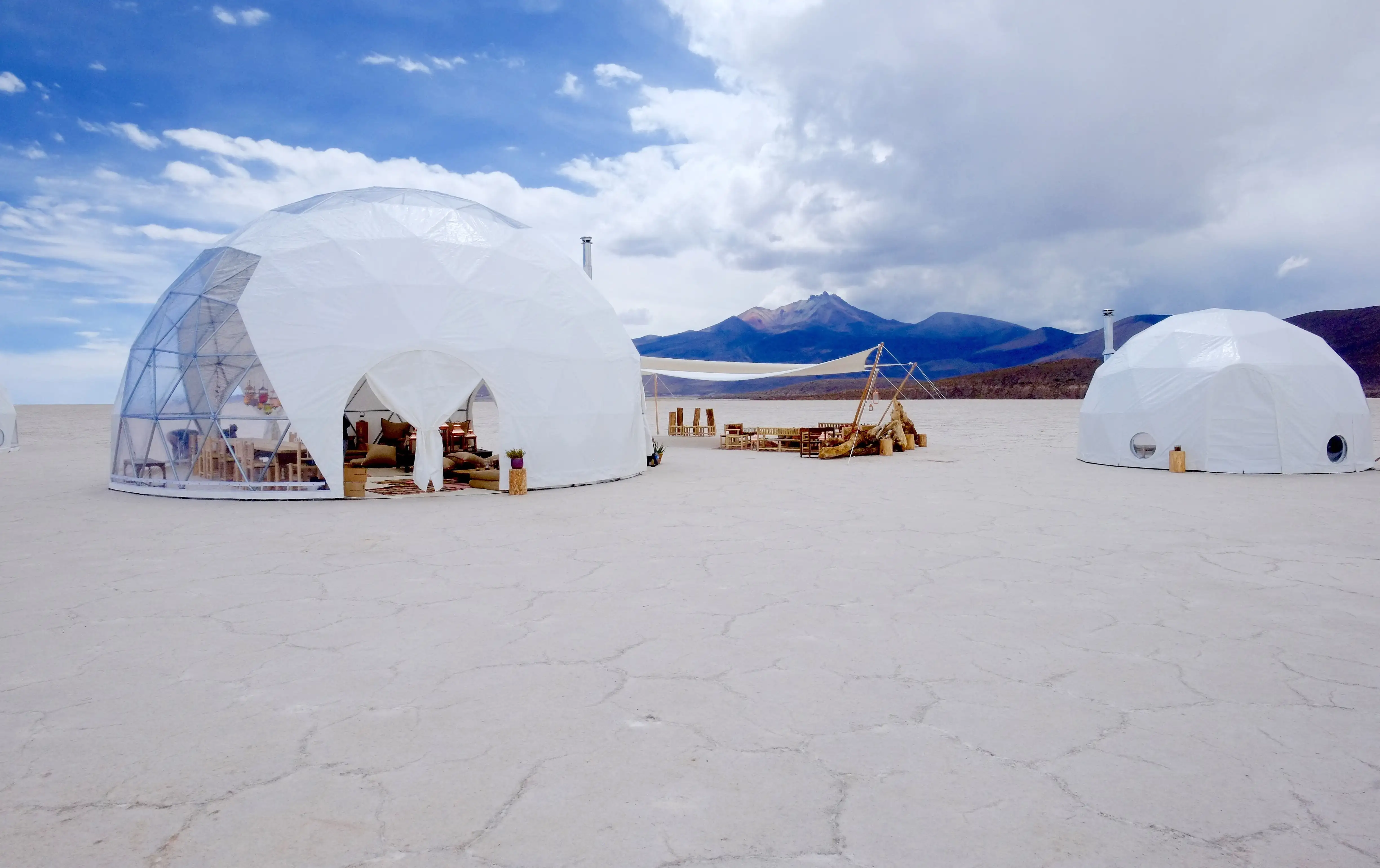 Salar de Uyuni salt flats, Bolivia.