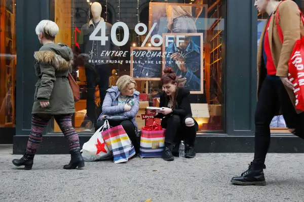 Holiday Windows Light Up In New York City As The Christmas Shopping Season Kicks Off