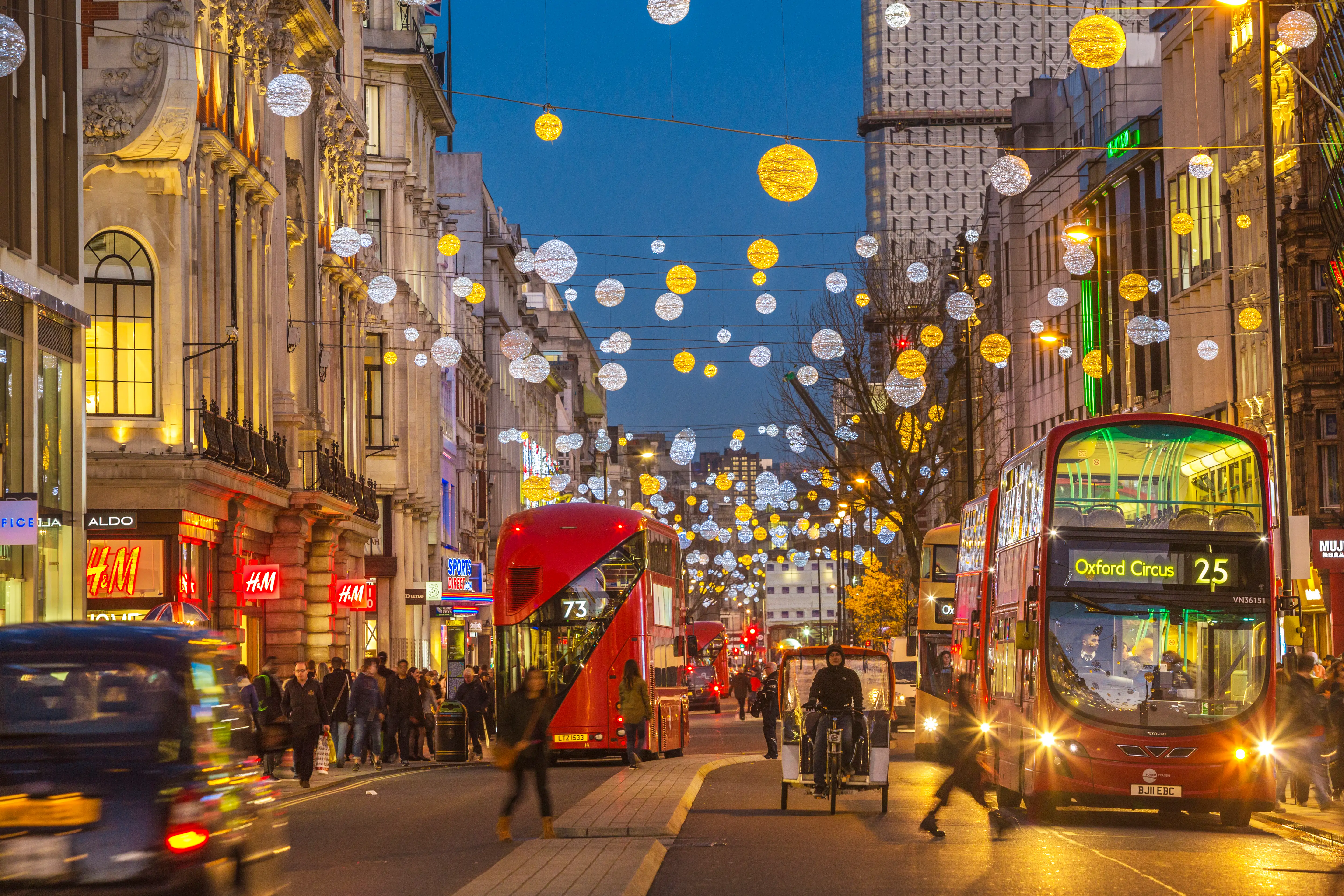 Oxford Street in London