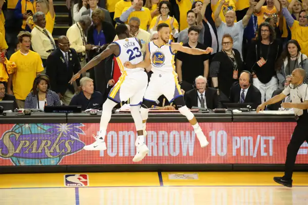 the Golden State Warriors beat the Cleveland Cavaliers in the 2017 NBA Finals