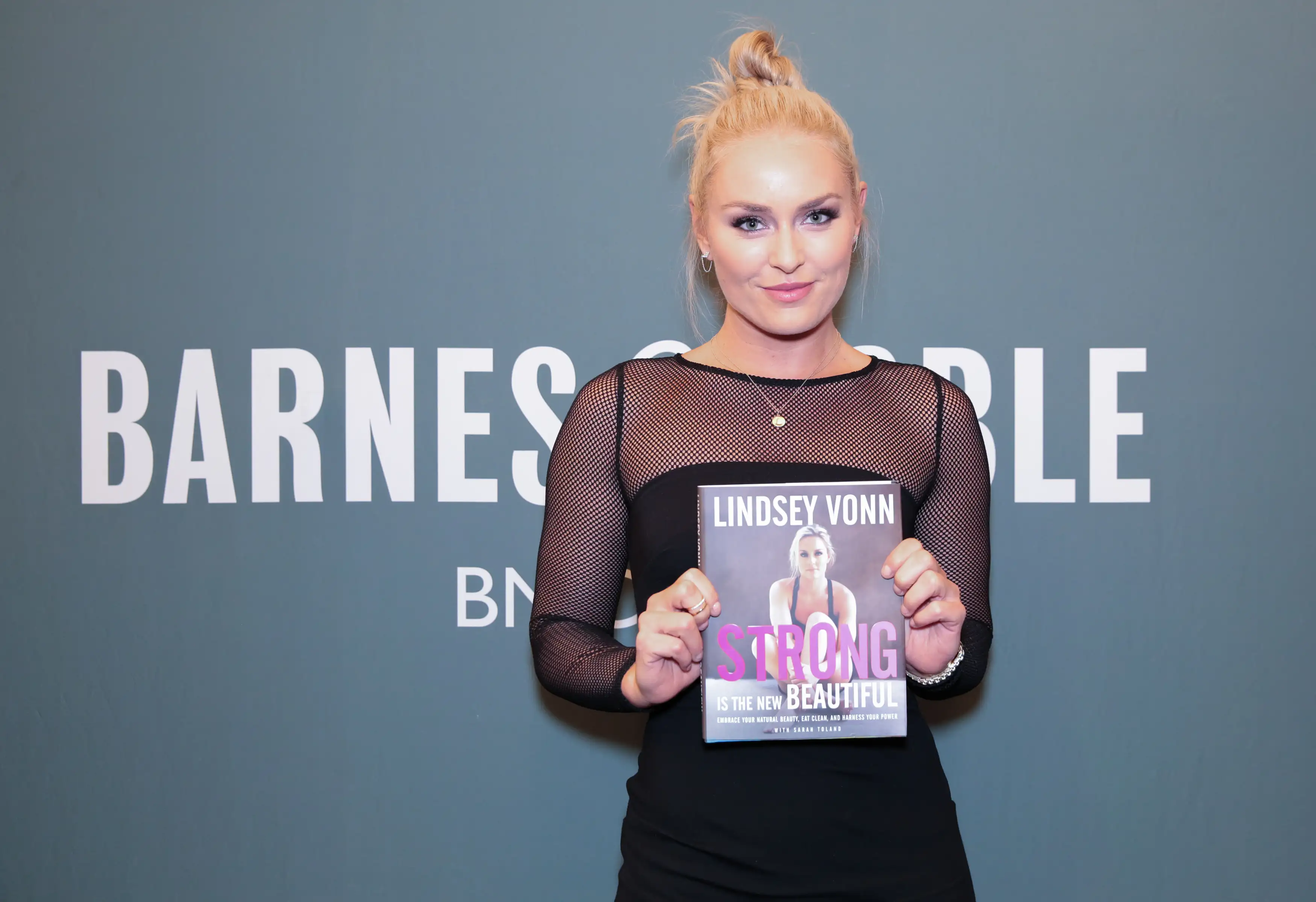 Lindsey Vonn signs copies of her new book &quot;Strong Is The New Beautiful: Embrace Your Natural Beauty, Eat Clean, and Harness Your Power&quot;