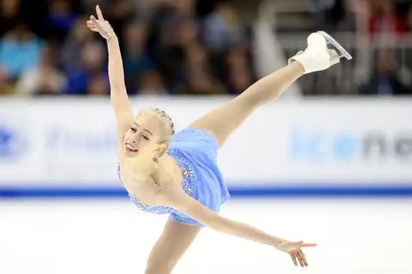 Figure skater Bradie Tennell in action