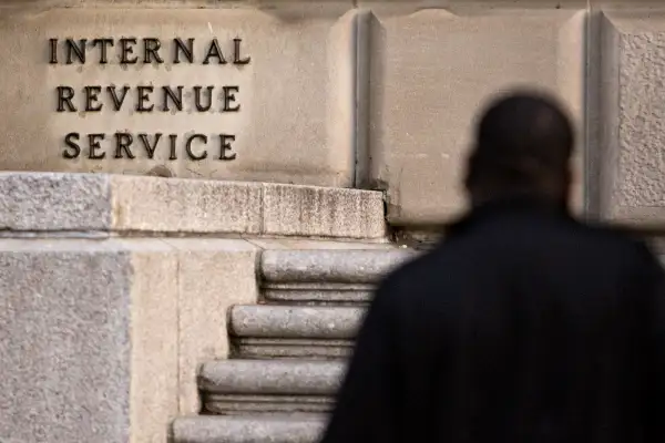 Views Of The IRS Headquarters As Congress Debates Tax Reform