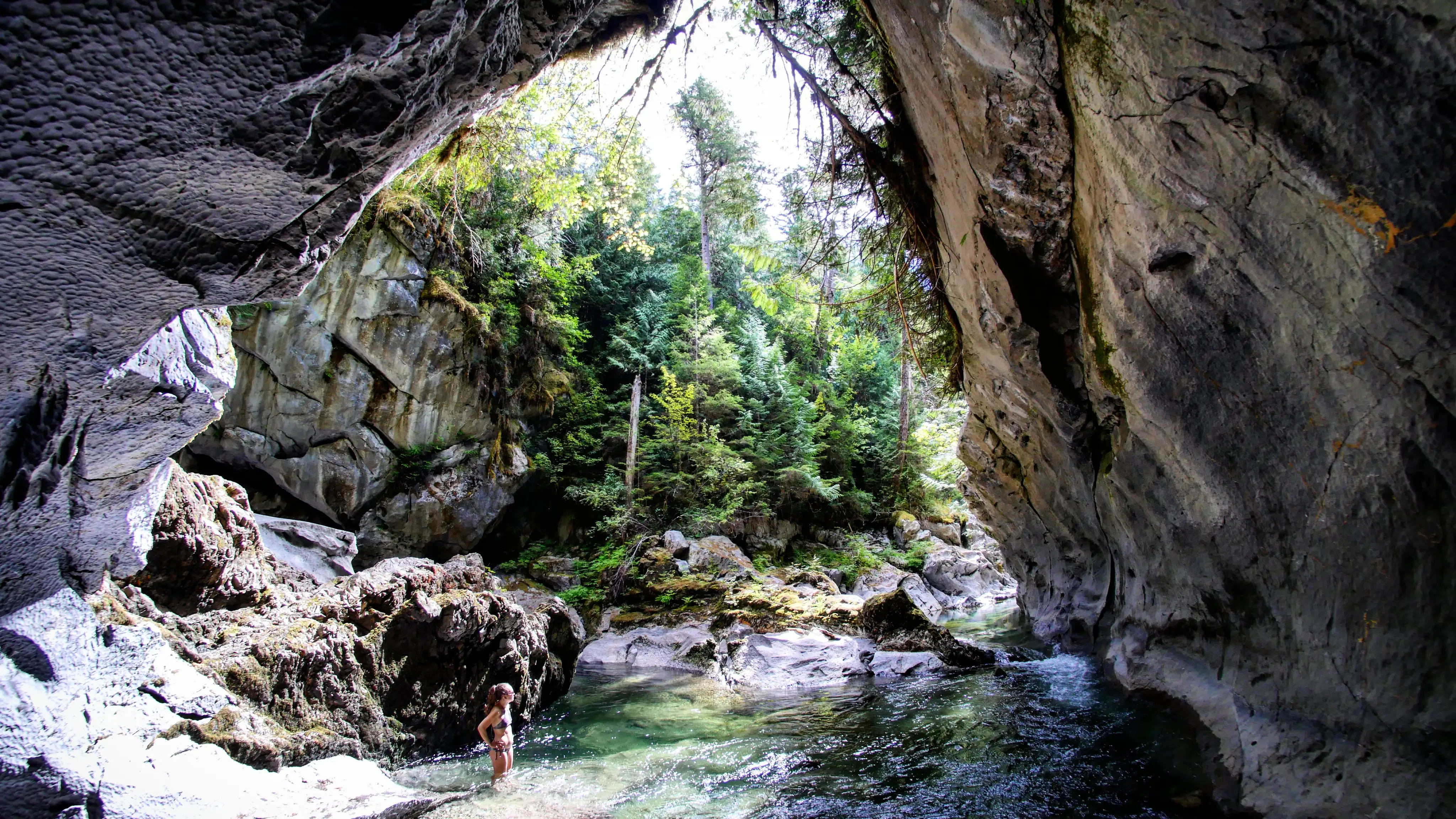 Huson Caves, Vancouver Island