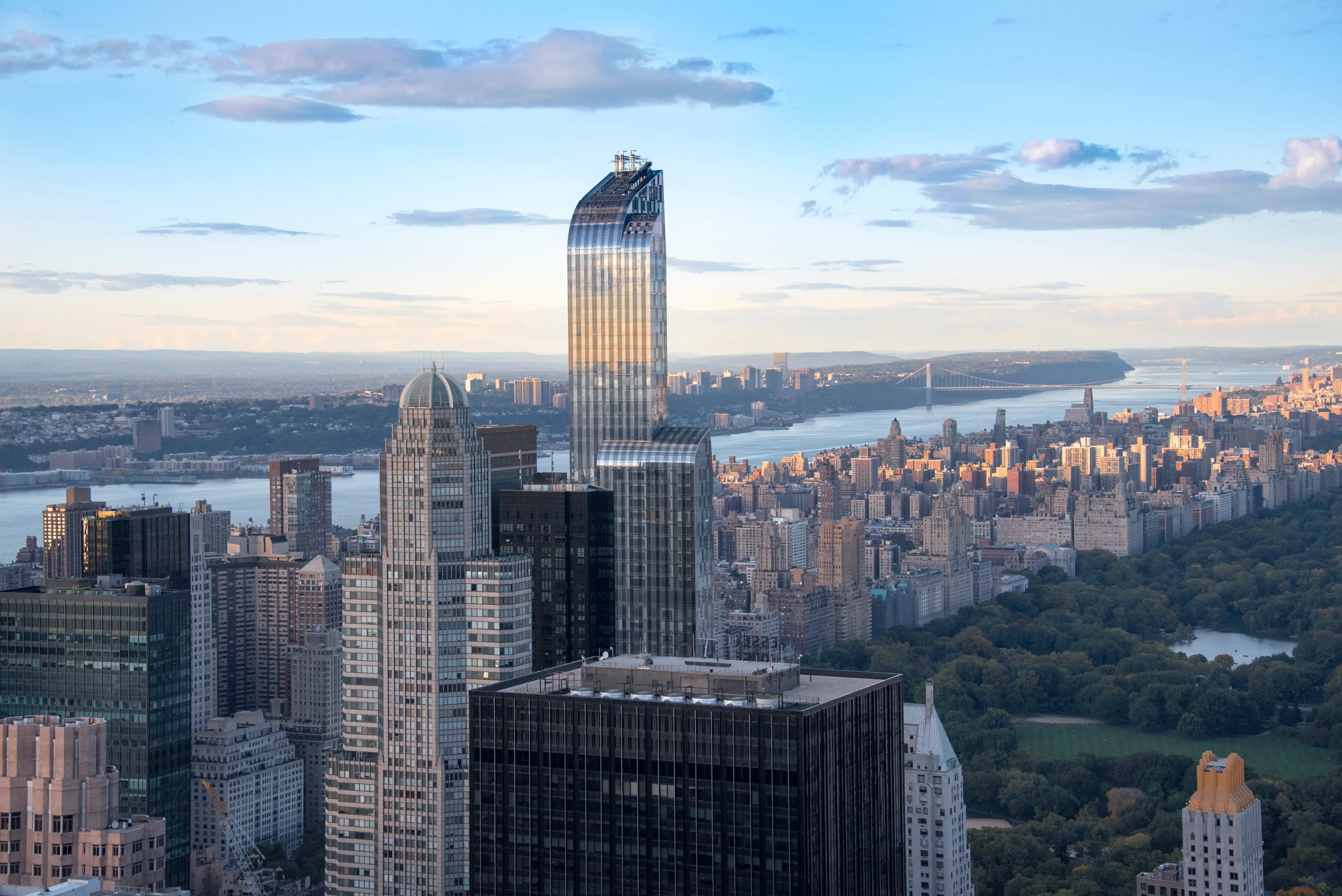 New York landmarks and attractions: New York city skyline