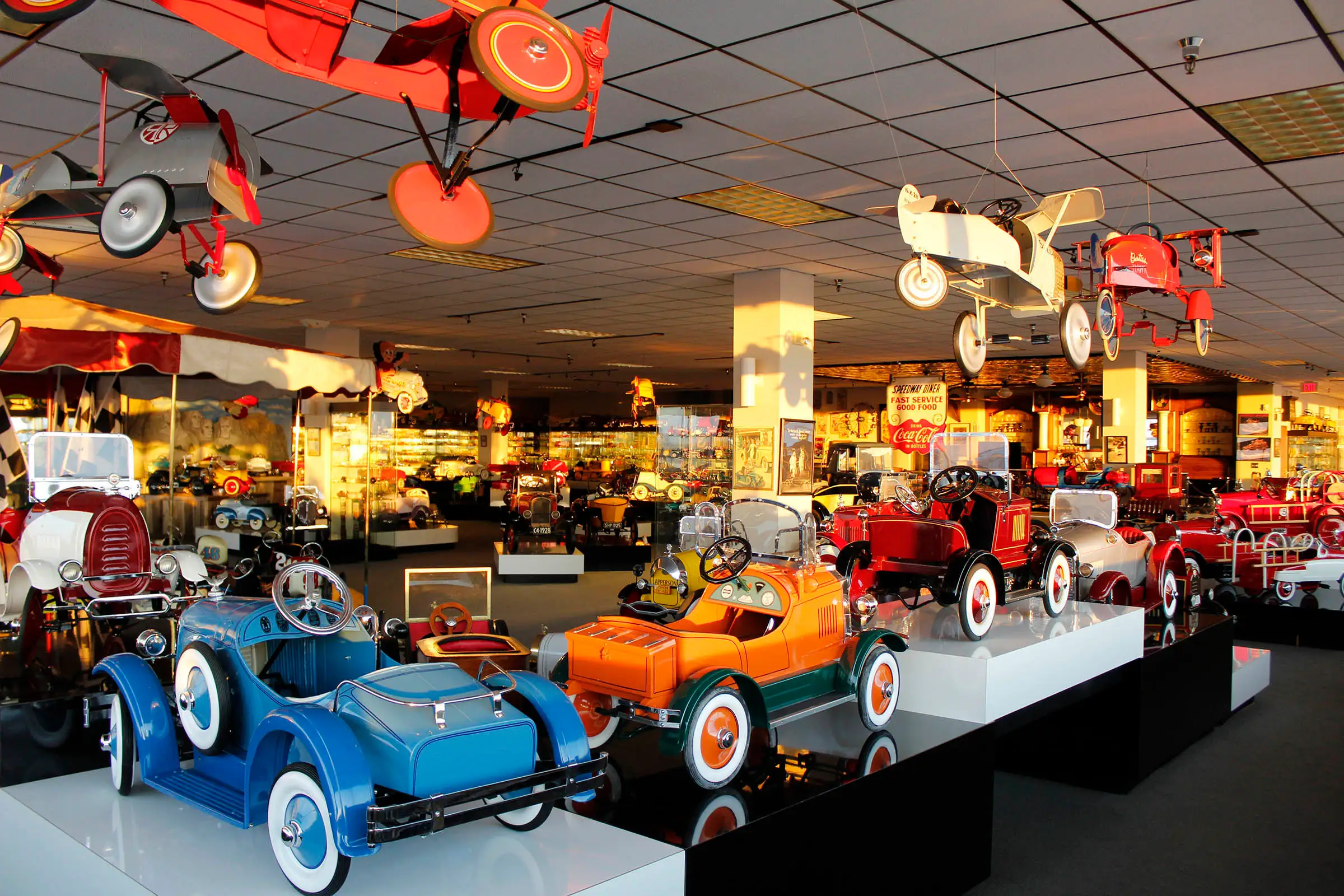 3rd Floor Pedal Cars, Museum of American Speed