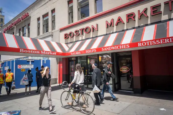 A Boston Market restaurant in New York on Monday, June 13, 2016. The Colorado-based Boston Market announced plans to open up to 30 restaurants in the Middle East with the first store in Kuwaiti opening in 2017. Boston Market has 457 restaurants in the U.S