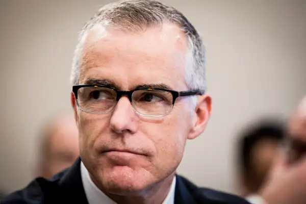 Former FBI Director Andrew McCabe testifies in Washington