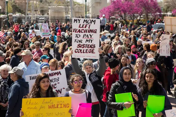 Teacher Strikes Spread As More Follow West Virginia's 'Wildcats'