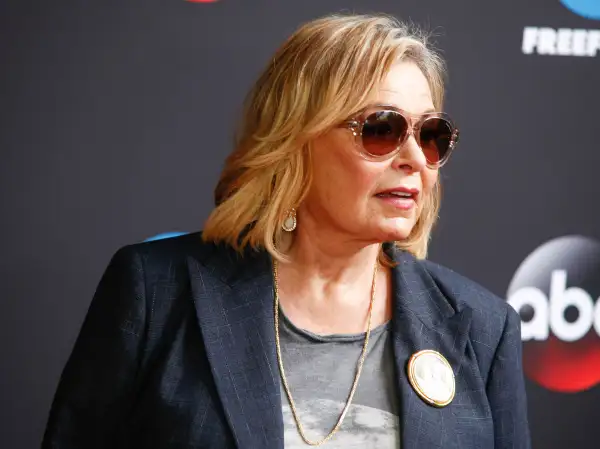 Roseanne Bar on the 2018 Disney/ABC/Freeform Upfront Red Carpet, New York, May 15, 2018