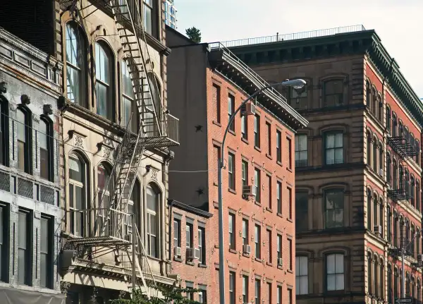 Fire Escape Outside Of Building