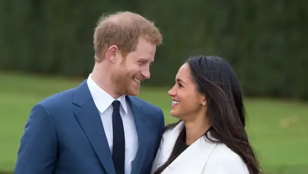 Prince Harry and Meghan Markle engagement photo