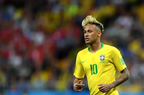 Neymar Jr playing in 2018 FIFA World Cup