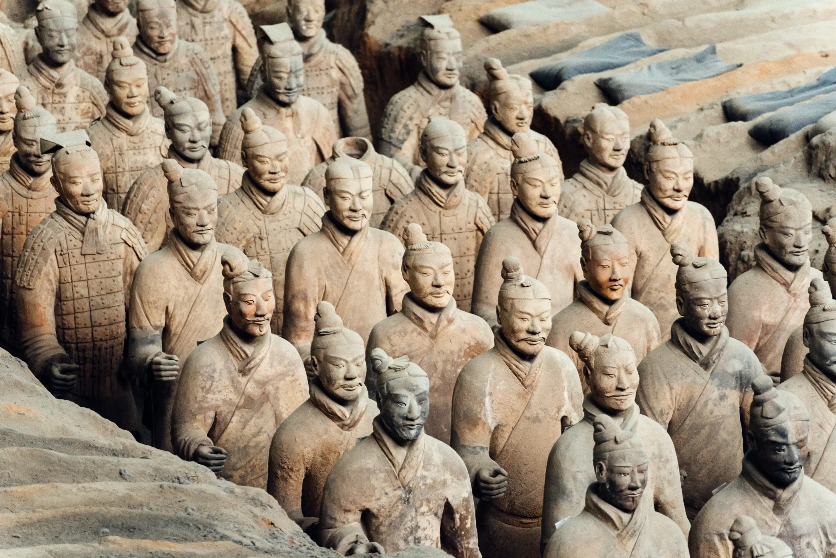 Terracotta Army in Xian, China
