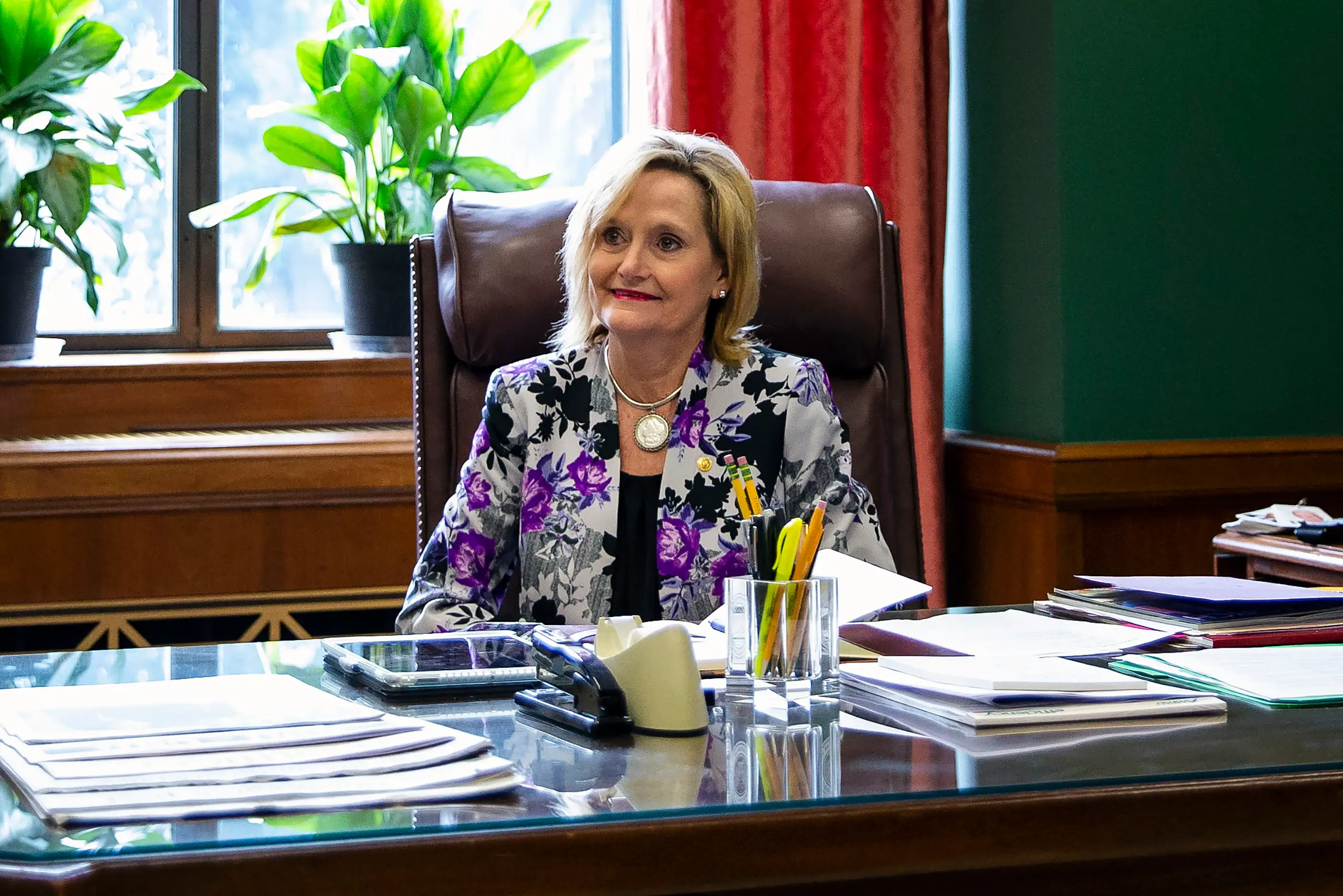 Supreme Court Nominee Brett Kavanaugh Meets With Sen. Hyde-Smith At The Capitol