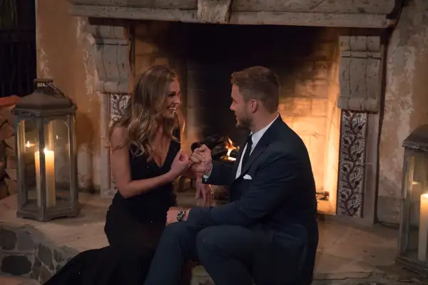 Hannah B. and Colton Underwood on  Episode 2301  of THE BACHELOR on ABC
