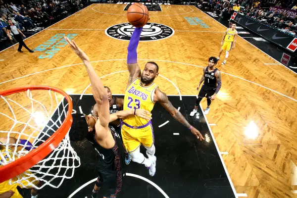 Los Angeles Lakers v Brooklyn Nets