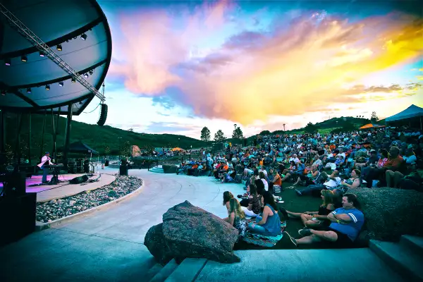 Ampitheater in Castle Rock, Colorado