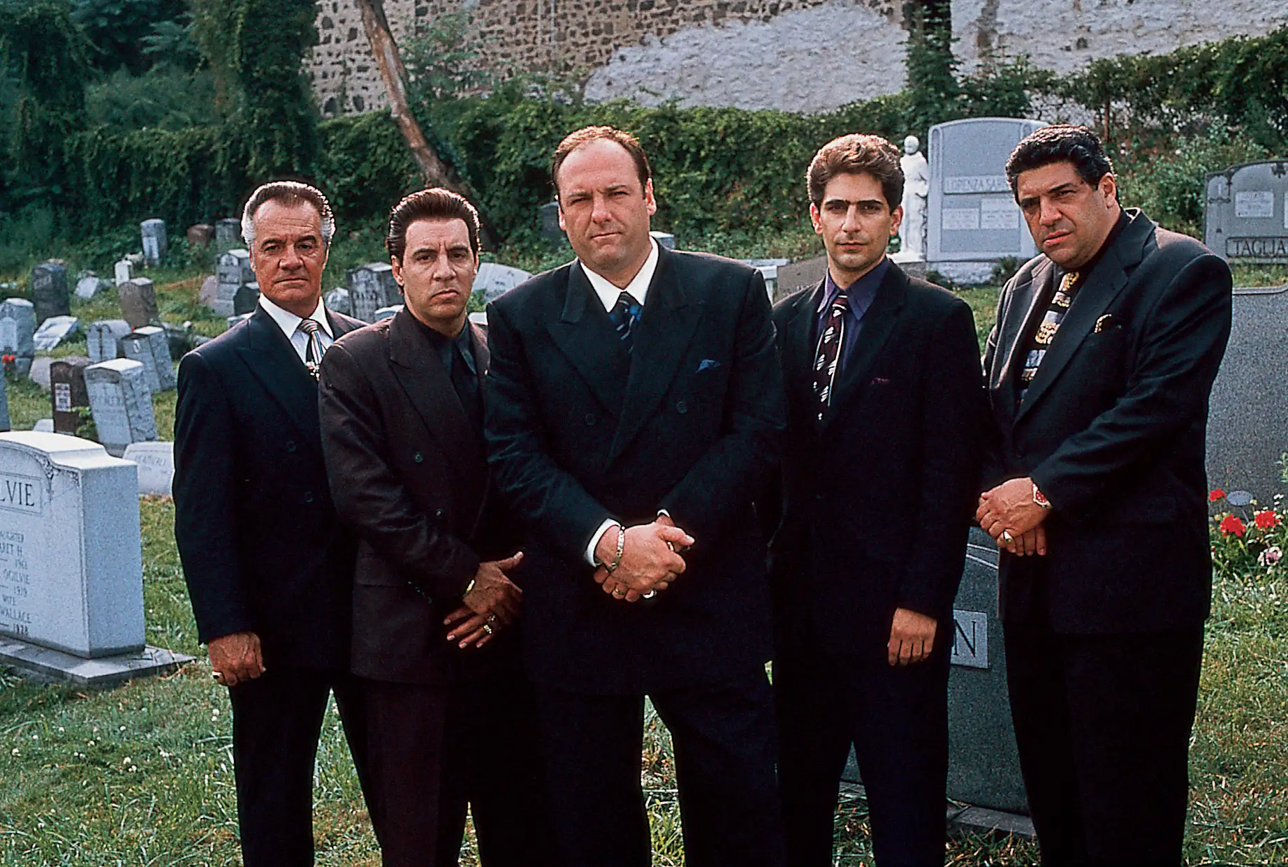 Vincent Pastore;James Gandolfini;Tony Sirico;Steve Van Zandt;Michael Imperioli