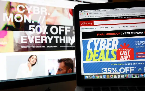 Online Retailers Offer Holiday Sales On  Cyber Monday